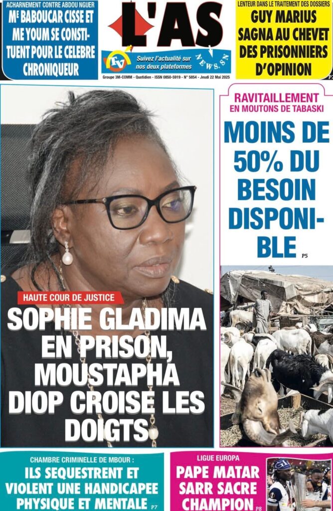 🇸🇳 Les gros titres du jour au Sénégal : Jeudi 22 Mai 2025 11 FB IMG 1747892093852