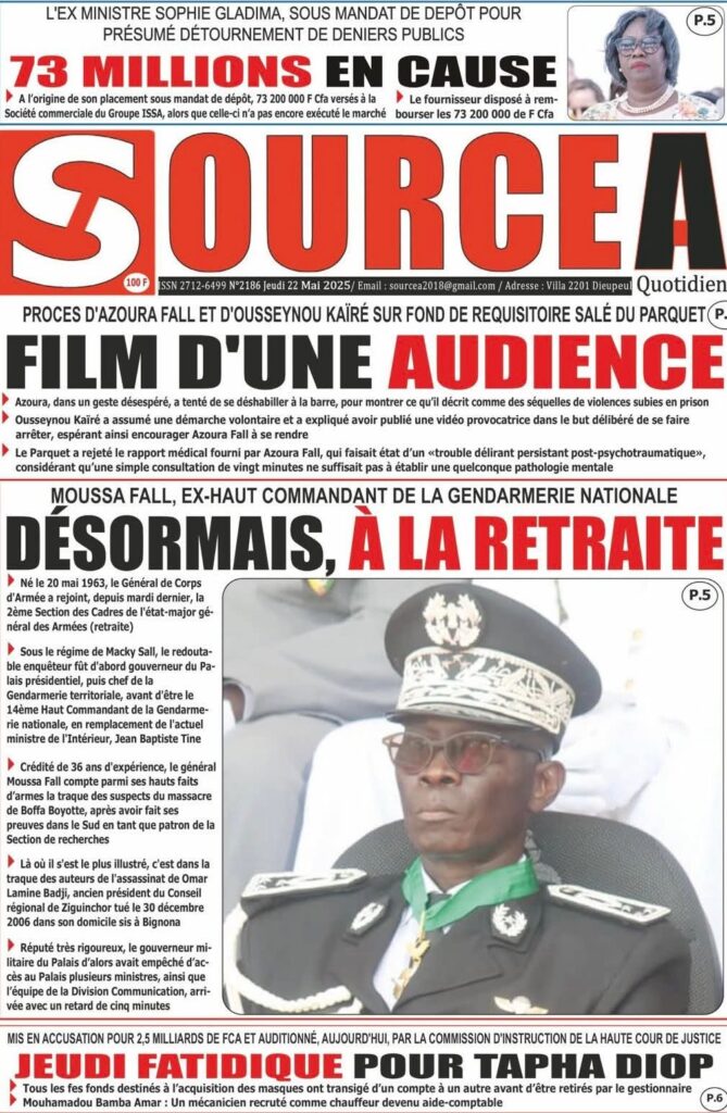 🇸🇳 Les gros titres du jour au Sénégal : Jeudi 22 Mai 2025 16 FB IMG 1747892097237