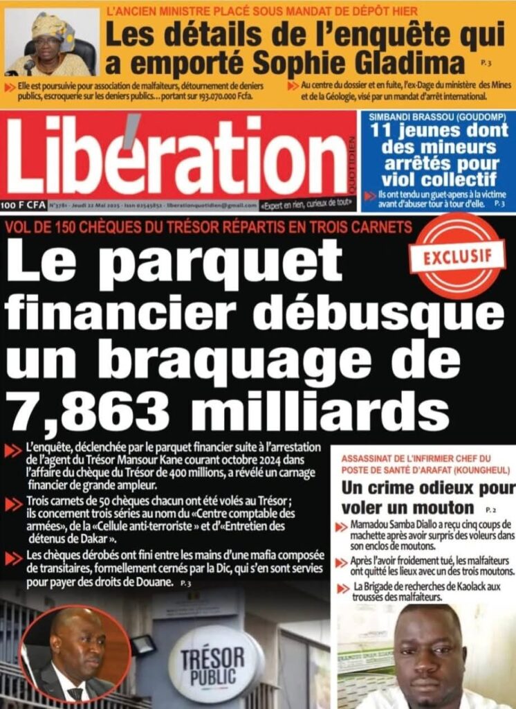 🇸🇳 Les gros titres du jour au Sénégal : Jeudi 22 Mai 2025 15 FB IMG 1747892098952