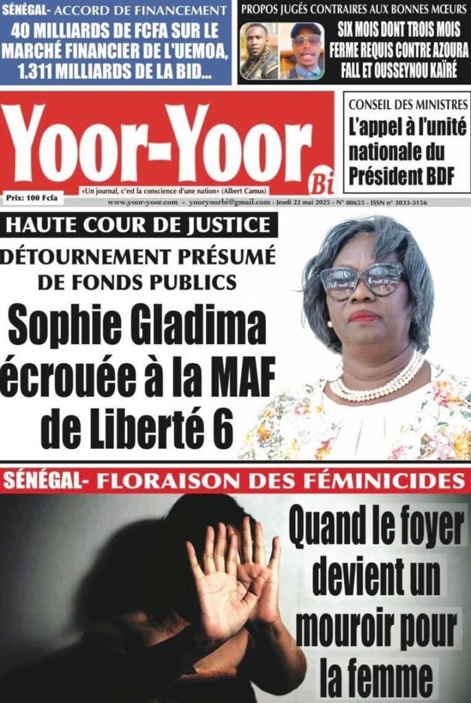 🇸🇳 Les gros titres du jour au Sénégal : Jeudi 22 Mai 2025 17 FB IMG 1747892104097