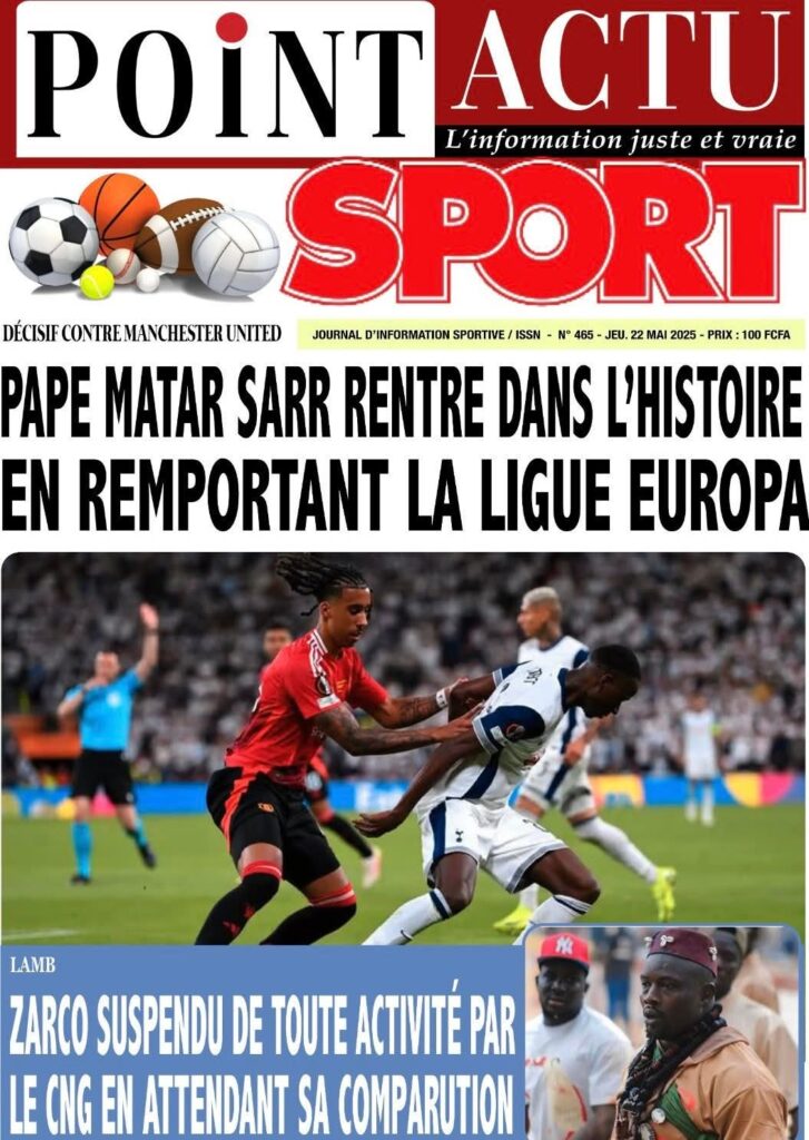 🇸🇳 Les gros titres du jour au Sénégal : Jeudi 22 Mai 2025 24 FB IMG 1747892112403
