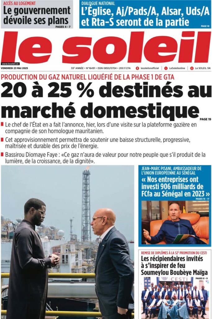 🇸🇳 Les gros titres du jour au Sénégal : Vendredi 23 Mai 2025 3 FB IMG 1747980018976