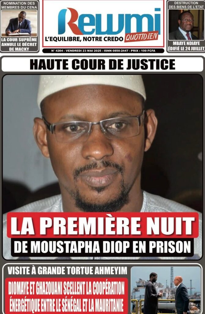 🇸🇳 Les gros titres du jour au Sénégal : Vendredi 23 Mai 2025 17 FB IMG 1747980047560