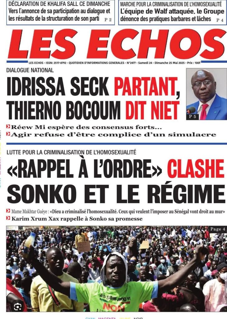 🇸🇳 Les gros titres du jour au Sénégal : Samedi 24 Mai 2025 5 FB IMG 1748064962700