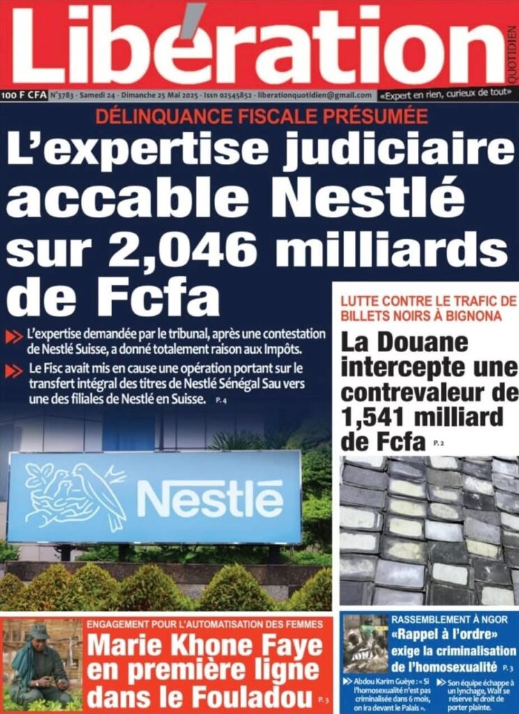 🇸🇳 Les gros titres du jour au Sénégal : Lundi 26 Mai 2025 10 FB IMG 1748237582524