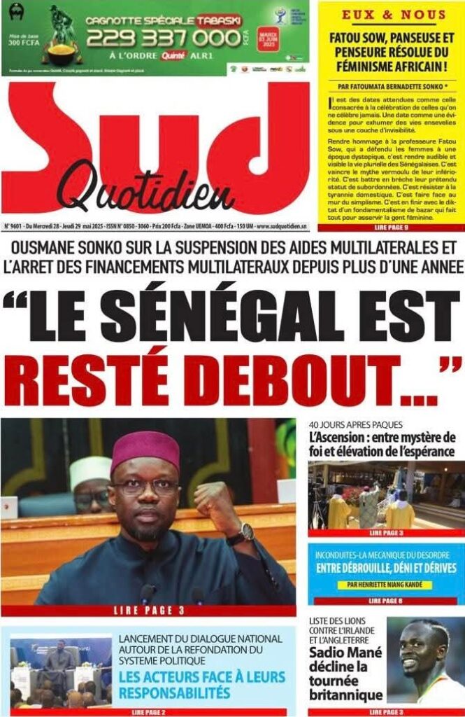 🇸🇳 Les gros titres du jour au Sénégal : Mercredi 28 Mai 2025 3 FB IMG 1748415791323