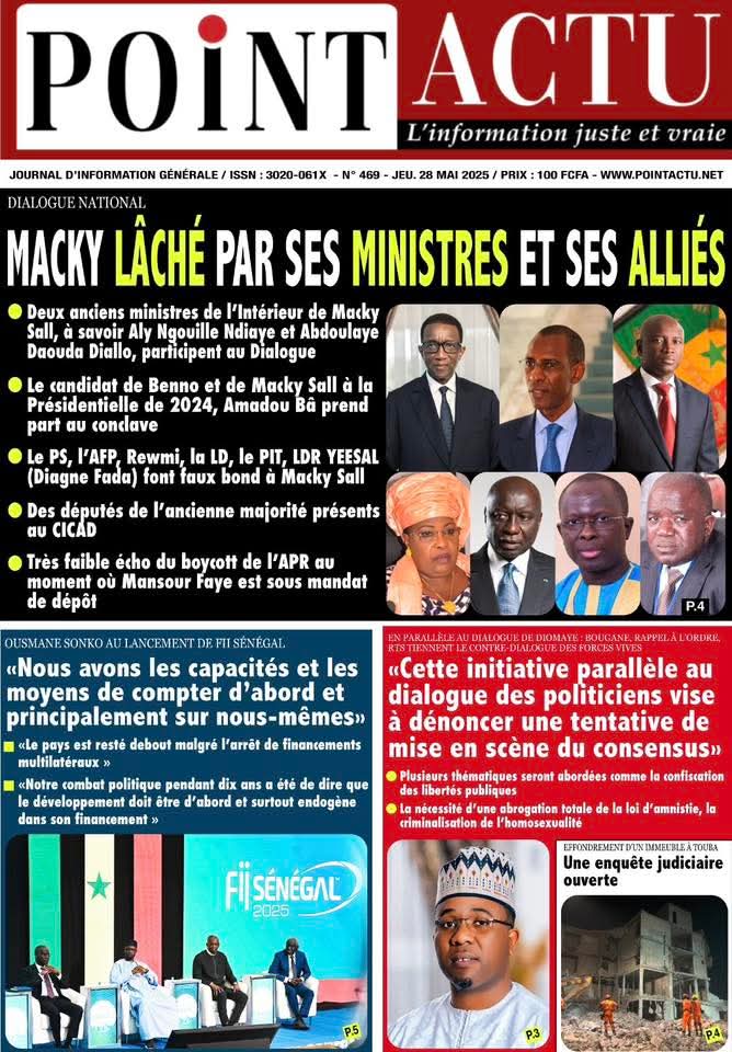 🇸🇳 Les gros titres du jour au Sénégal : Mercredi 28 Mai 2025 14 FB IMG 1748415803514