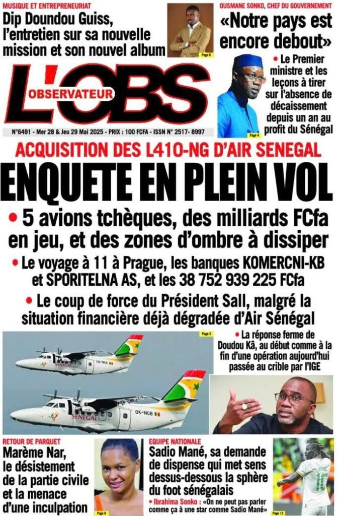 🇸🇳 Les gros titres du jour au Sénégal : Mercredi 28 Mai 2025 19 FB IMG 1748415810431