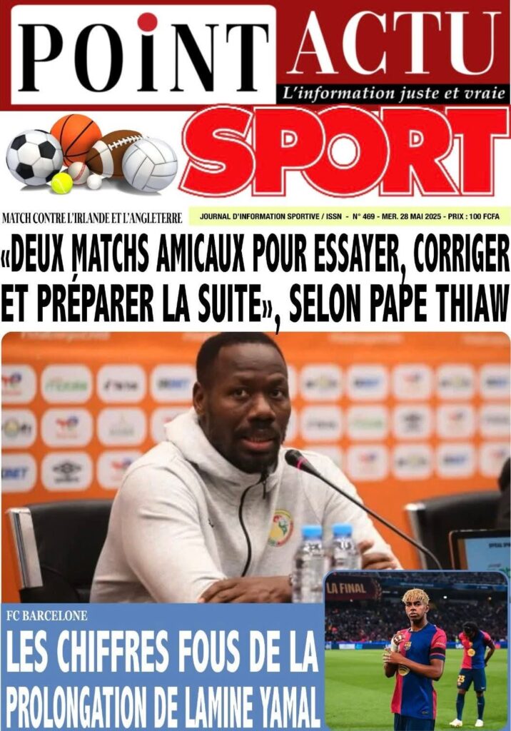 🇸🇳 Les gros titres du jour au Sénégal : Mercredi 28 Mai 2025 24 FB IMG 1748415826552