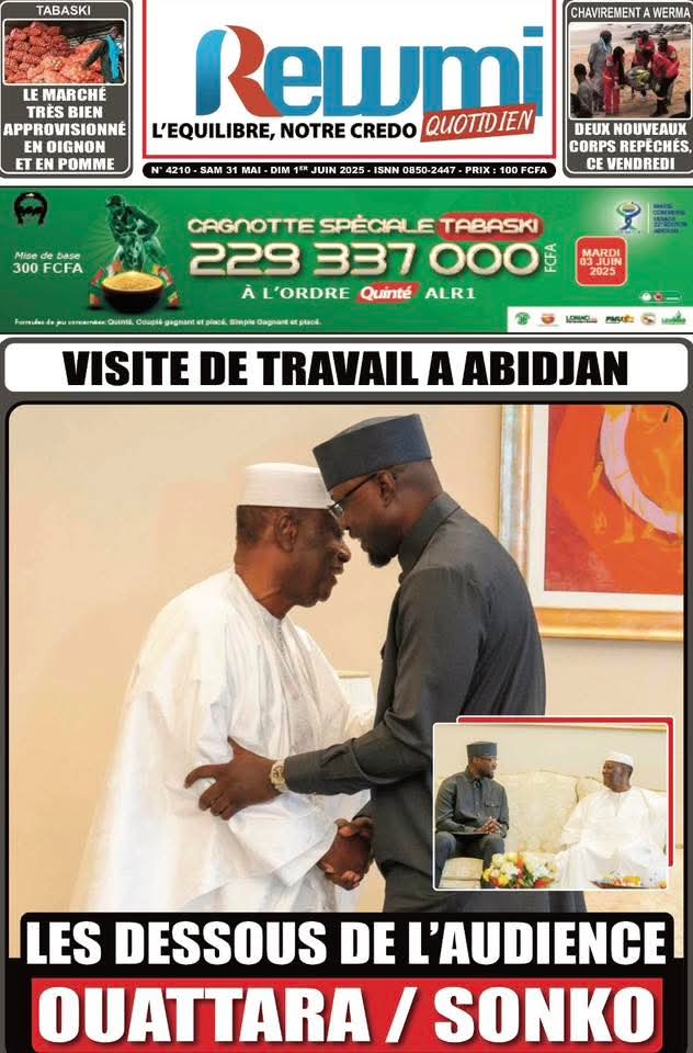 🇸🇳 Les gros titres du jour au Sénégal : Samedi 31 Mai 2025 17 FB IMG 1748672514780