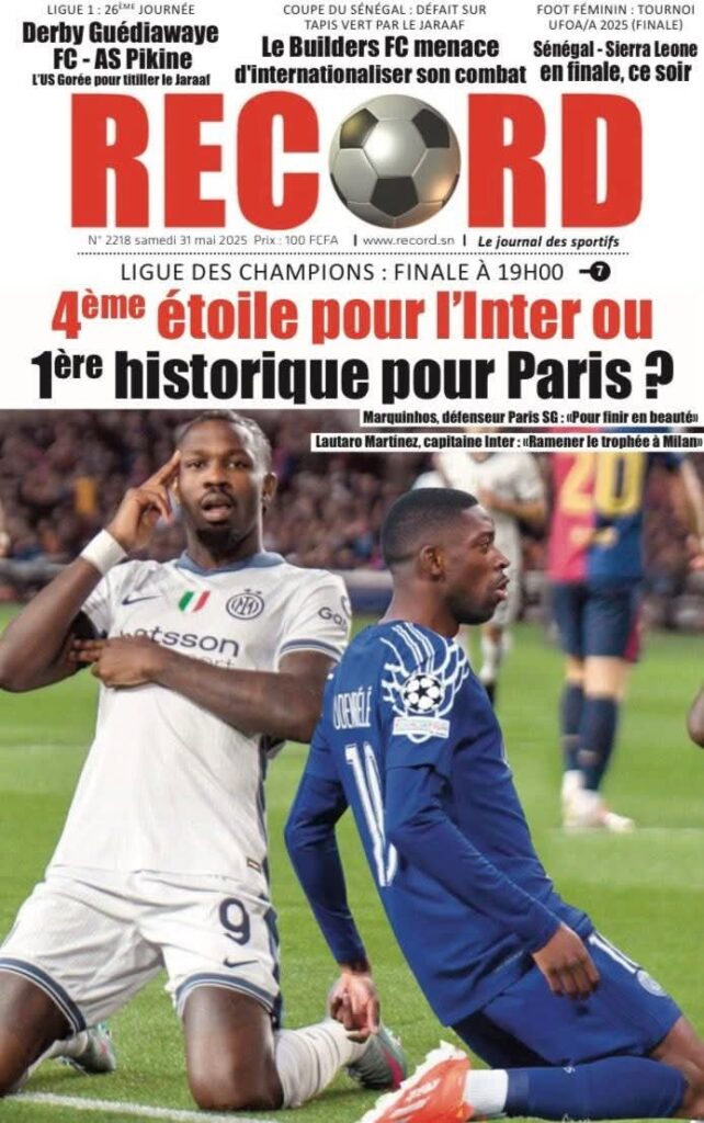 🇸🇳 Les gros titres du jour au Sénégal : Samedi 31 Mai 2025 22 FB IMG 1748672520903