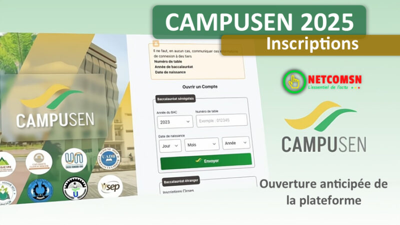 🇸🇳 Campusen : la plateforme d’orientation des bacheliers pour anticiper sur les retards universitaires