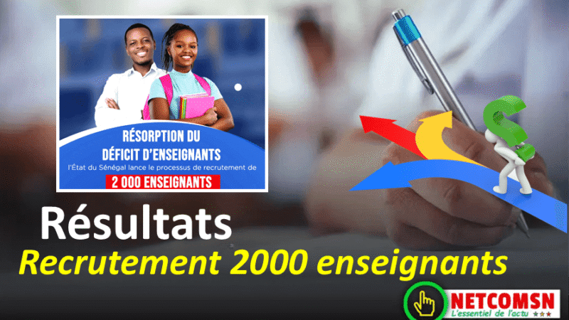 🇸🇳 Sénégal : Publication des résultats du recrutement de 2000 enseignants, une priorité à l’équité et aux STEM