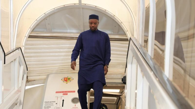 🇸🇳 Ousmane Sonko entame une visite officielle de 48 heures au Burkina Faso
