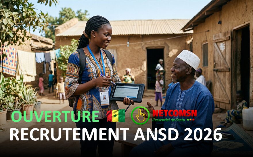 recrutement ansd 2026 netcomsn