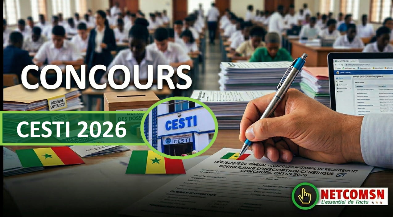 🇸🇳 CESTI Session 2026 : Le prestigieux concours de journalisme et communication officiellement ouvert 2 concours cesti 2026 netcomsn