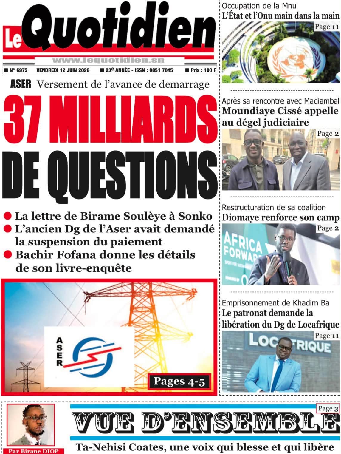 🇸🇳 Les gros titres du jour au Sénégal : Vendredi 12 Juin 2026 3 FB IMG 1781257533924