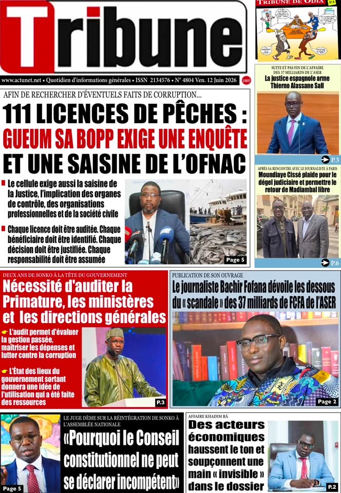 🇸🇳 Les gros titres du jour au Sénégal : Vendredi 12 Juin 2026 12 FB IMG 1781257549312