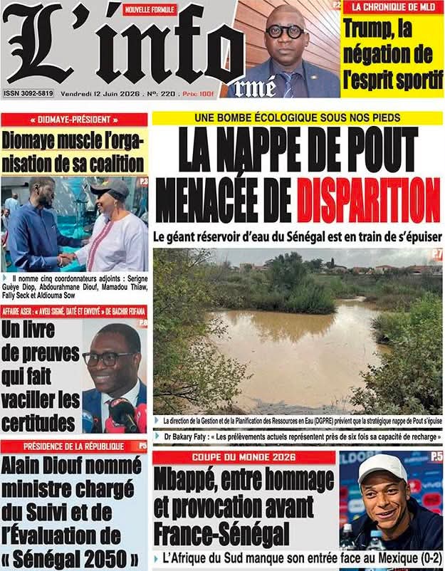 🇸🇳 Les gros titres du jour au Sénégal : Vendredi 12 Juin 2026 16 FB IMG 1781257566448