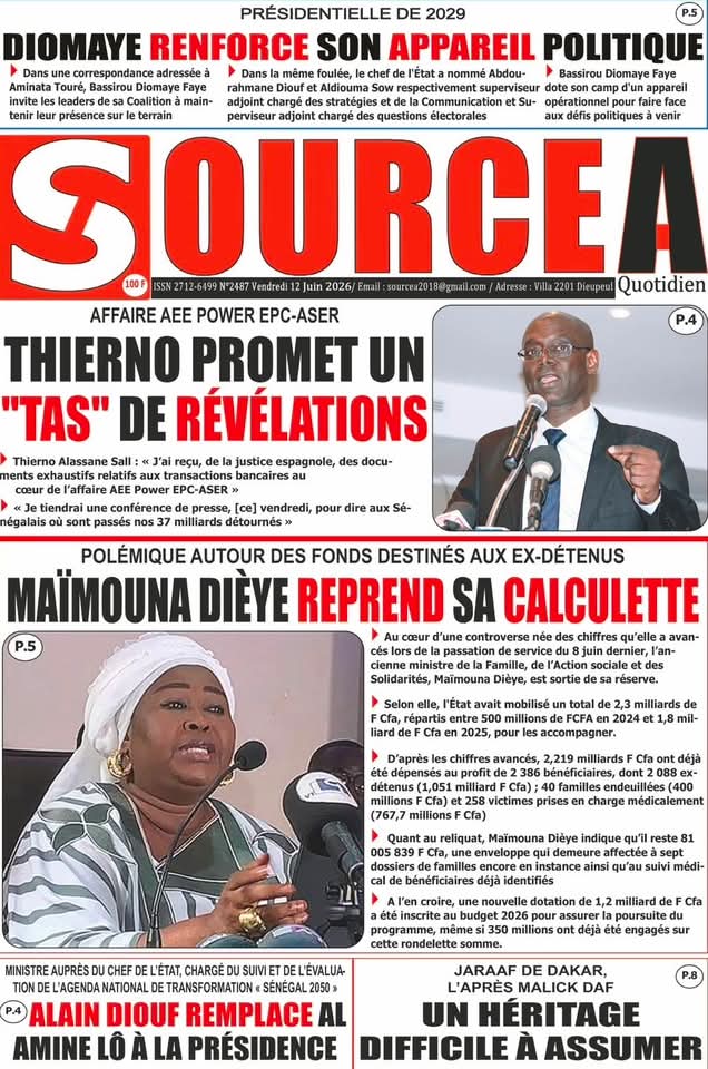 🇸🇳 Les gros titres du jour au Sénégal : Vendredi 12 Juin 2026 20 FB IMG 1781257573572