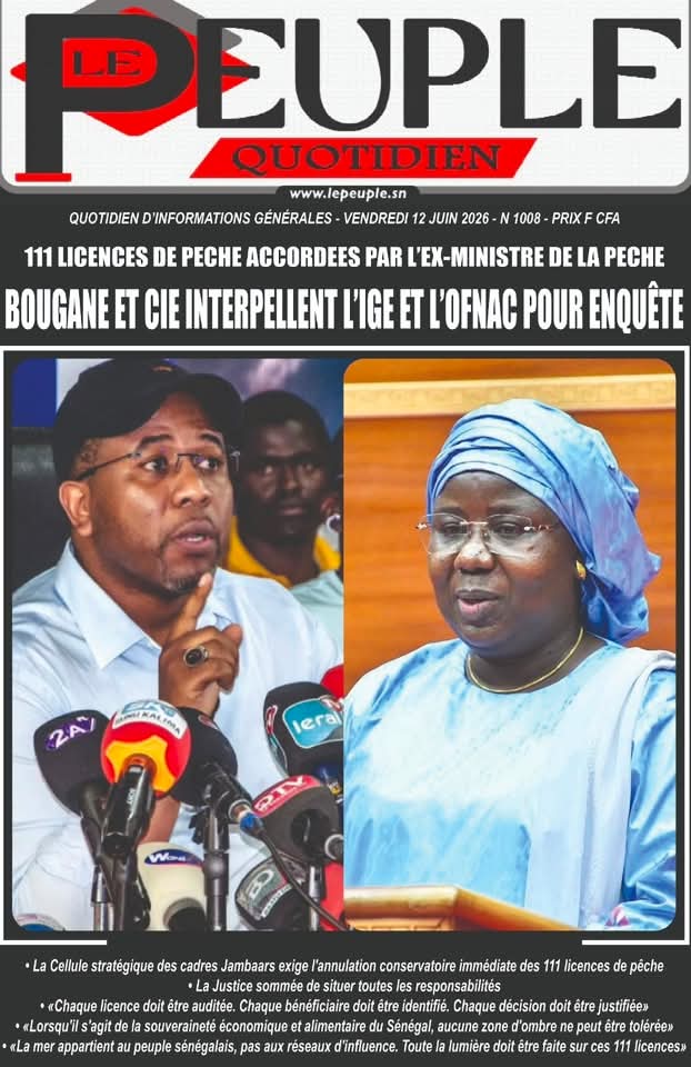 🇸🇳 Les gros titres du jour au Sénégal : Vendredi 12 Juin 2026 38 FB IMG 1781257604073