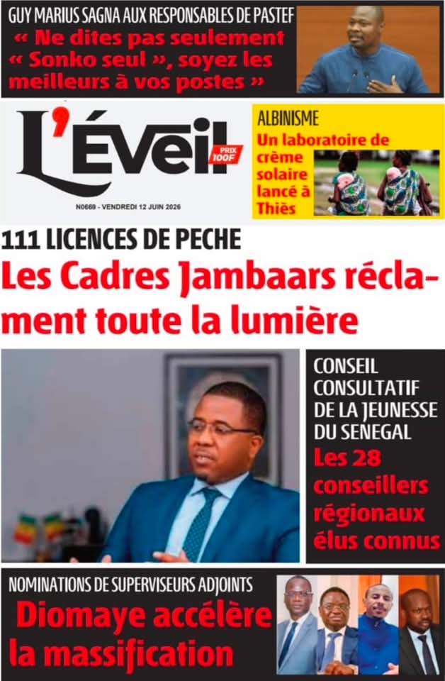 🇸🇳 Les gros titres du jour au Sénégal : Vendredi 12 Juin 2026 41 FB IMG 1781257606209