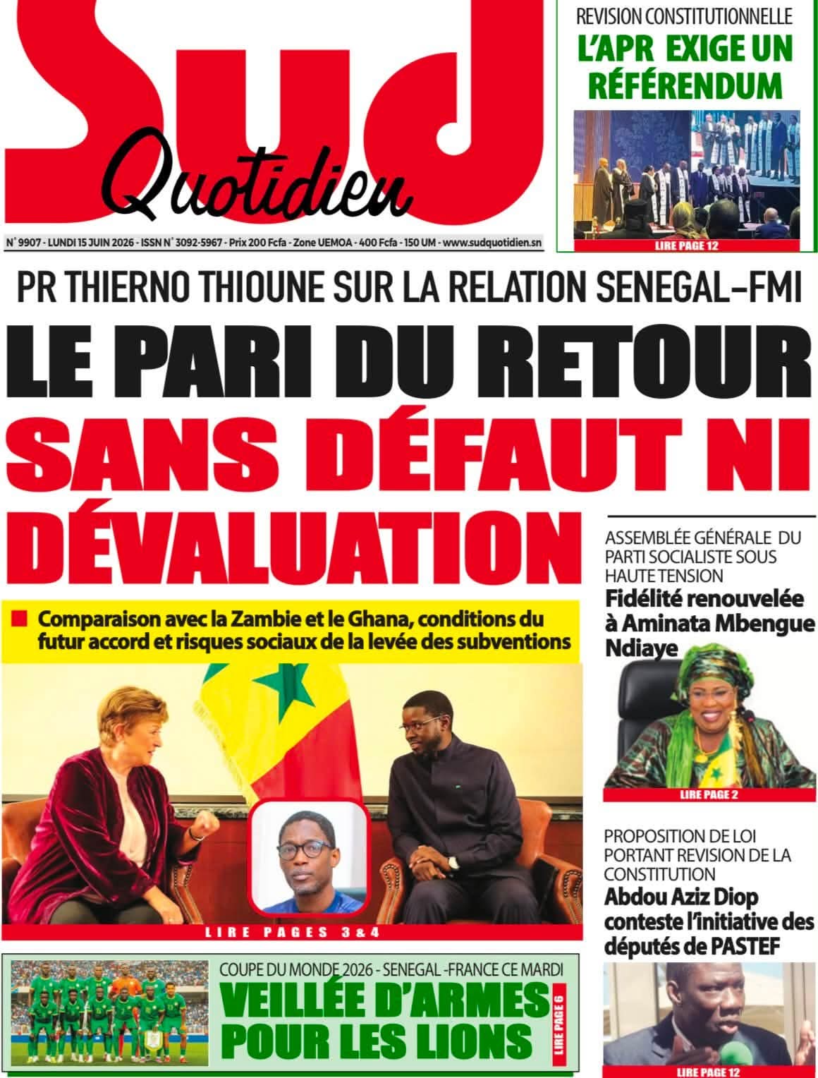 🇸🇳 Les gros titres du jour au Sénégal : Lundi 15 Juin 2026 3 FB IMG 1781512816316