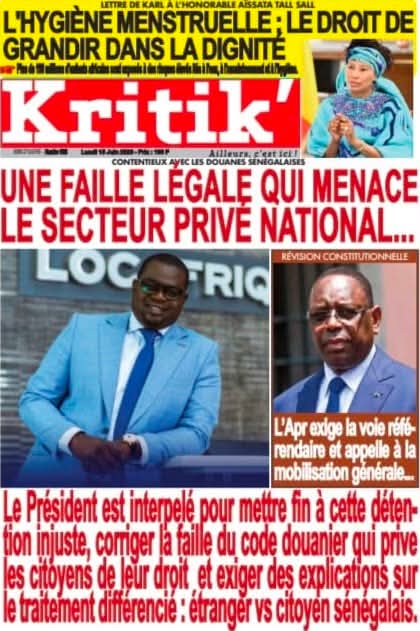 🇸🇳 Les gros titres du jour au Sénégal : Lundi 15 Juin 2026 10 FB IMG 1781512831615