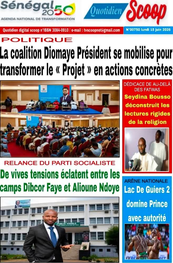 🇸🇳 Les gros titres du jour au Sénégal : Lundi 15 Juin 2026 21 FB IMG 1781512852420