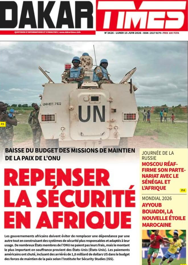 🇸🇳 Les gros titres du jour au Sénégal : Lundi 15 Juin 2026 29 FB IMG 1781512862901
