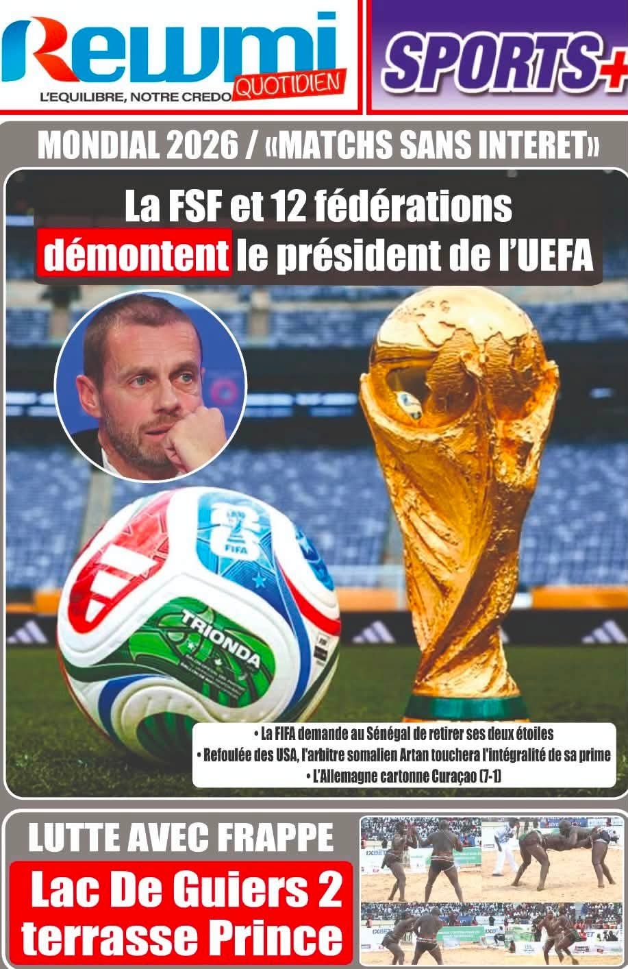🇸🇳 Les gros titres du jour au Sénégal : Lundi 15 Juin 2026 43 FB IMG 1781512884663