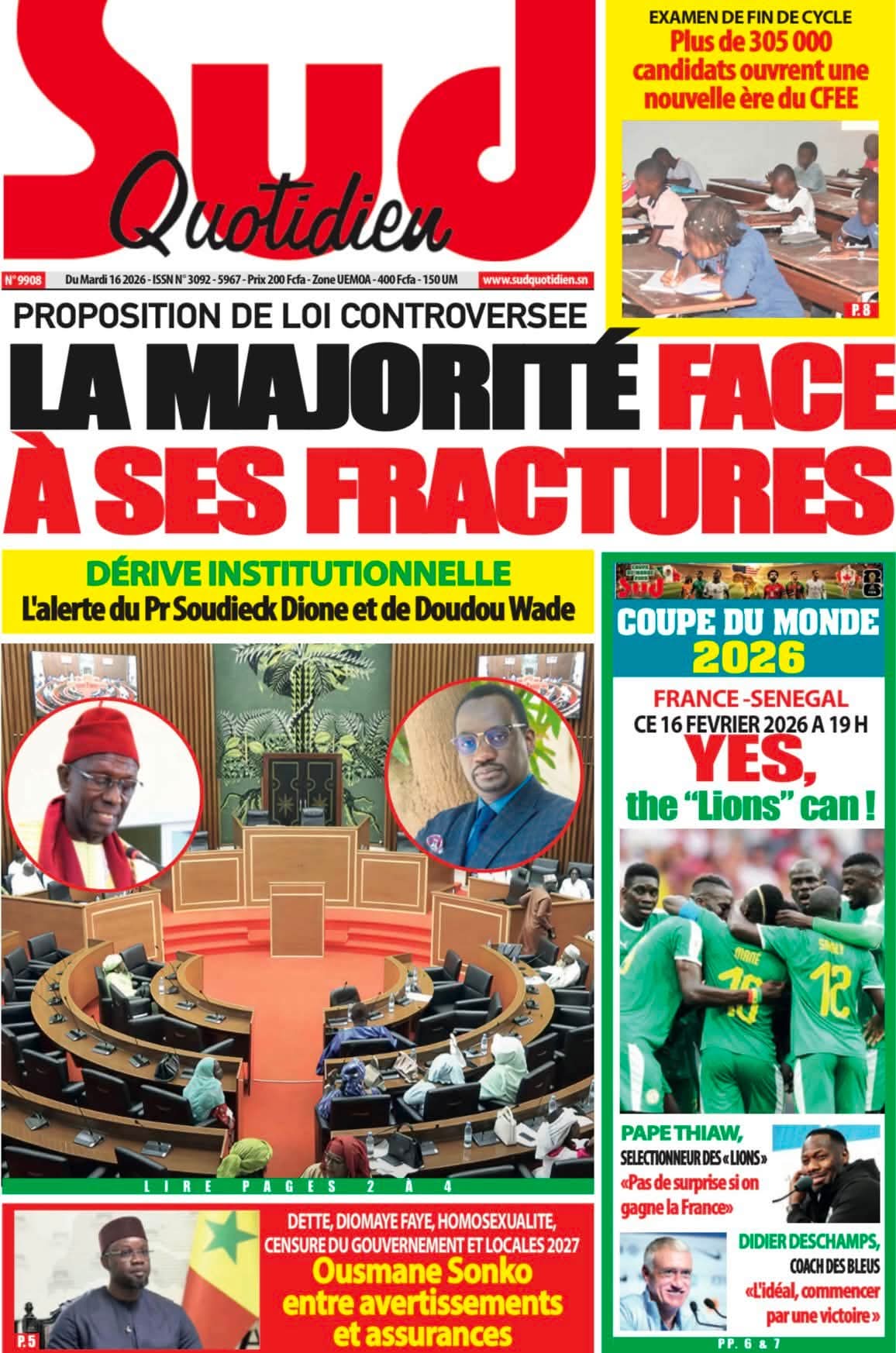 🇸🇳 Les gros titres du jour au Sénégal : Mardi 16 Juin 2026 5 FB IMG 1781596144577