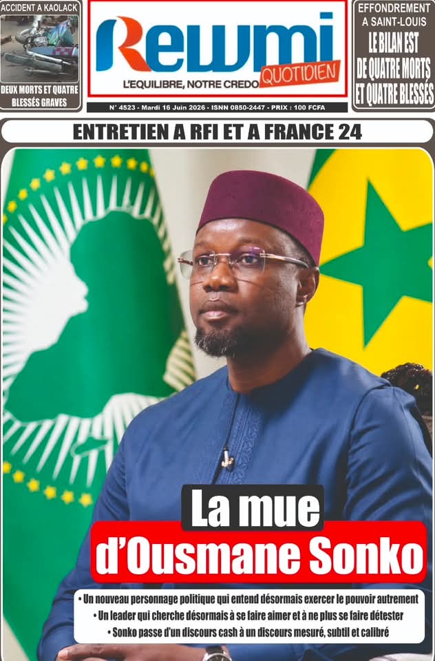 🇸🇳 Les gros titres du jour au Sénégal : Mardi 16 Juin 2026 36 FB IMG 1781596210408